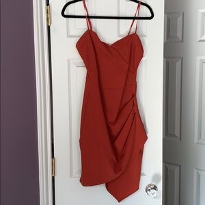 Rust Orange Tank Dress